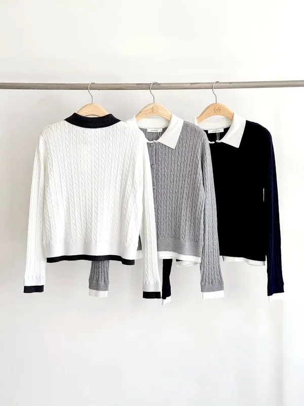 Fashionable Versatile Women's Sweater, Elegant Style, Comfortable Knit