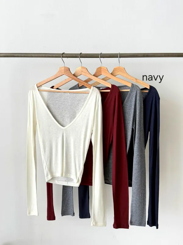 Fashionable Women's Top, Comfortable Versatile Long Sleeve T-Shirt