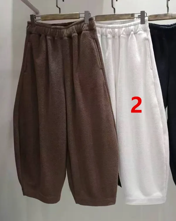 Cozy Casual Plush Pants, Fashionable and Versatile