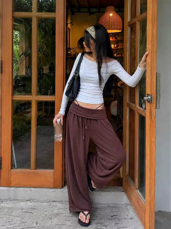 Fashionable Loose Women's Pants - Comfortable Casual Style
