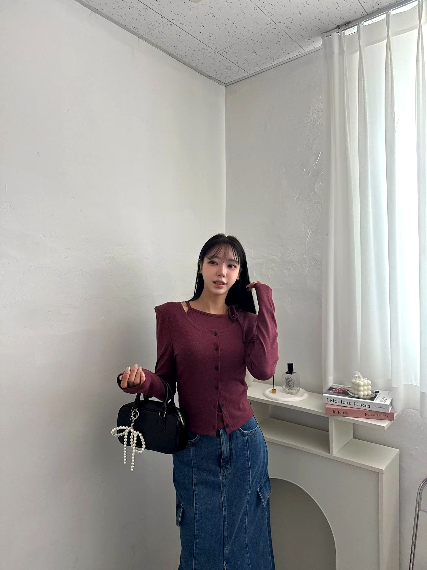 우아한 여성용 티셔츠, 편안한 슬림핏 디자인