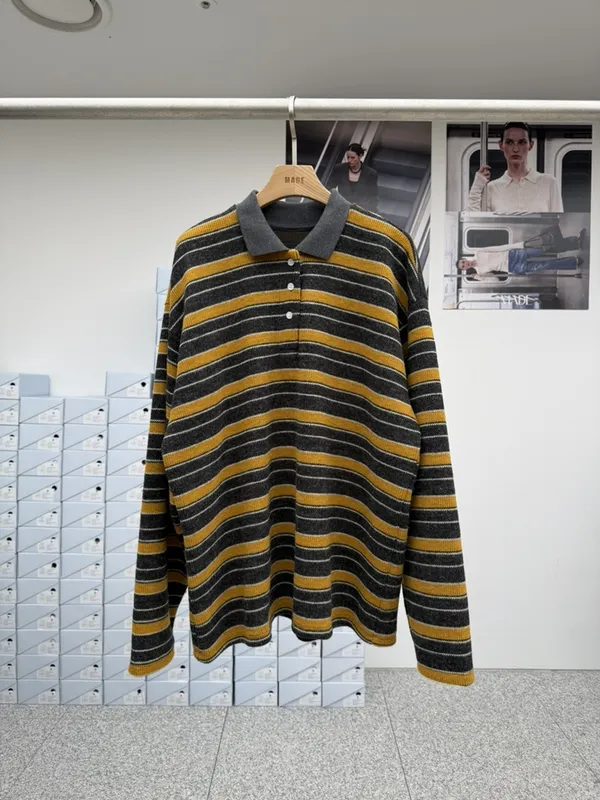 Fashionable Striped Long Sleeve Shirt for Women - Versatile and Casual