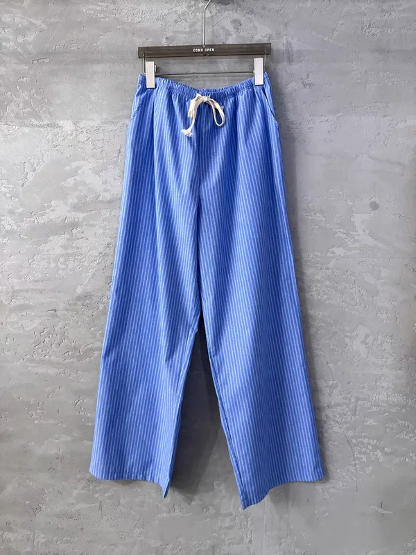 Striped Casual Women's Pants - Comfortable and Breathable, a Summer Essential