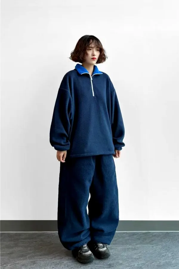 Men's Warm Fleece Top - Stylish Casual Wear
