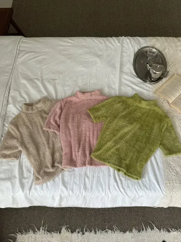 Fashionable Casual Short-Sleeve Sweater - Comfortable and Breathable for Spring and Summer