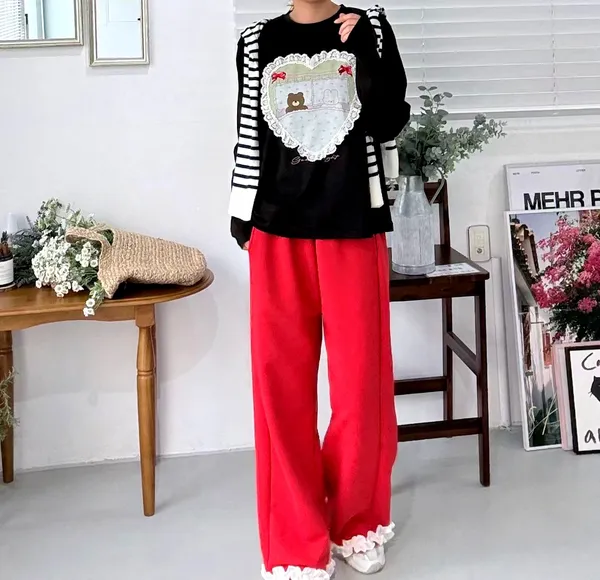 Fashionable and Cute Pattern Women’s T-Shirt, Comfortable Casual Style