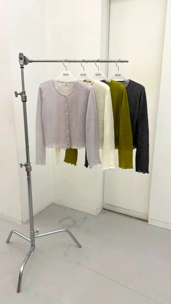 Fashionable Versatile Women's Top, Soft and Comfortable for Spring and Autumn, Made with Mohair