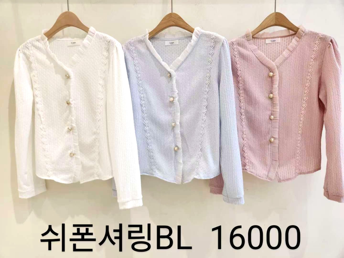 우아한 레이스 버튼 여성 탑, 봄 여름 스타일에 적합