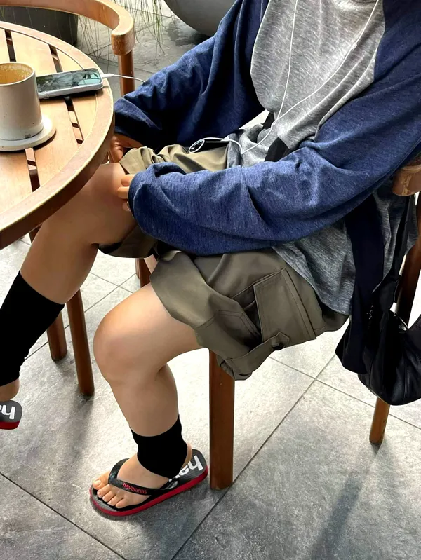 패셔너블 캐주얼 여성 반바지, 편안하고 다재다능한
