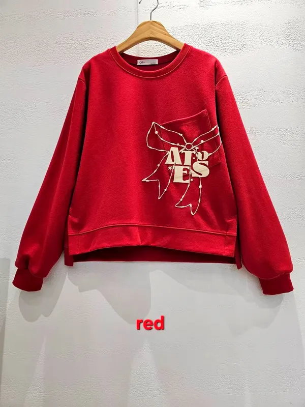 Trendy Red Printed Hoodie - Comfort Meets Casual Style