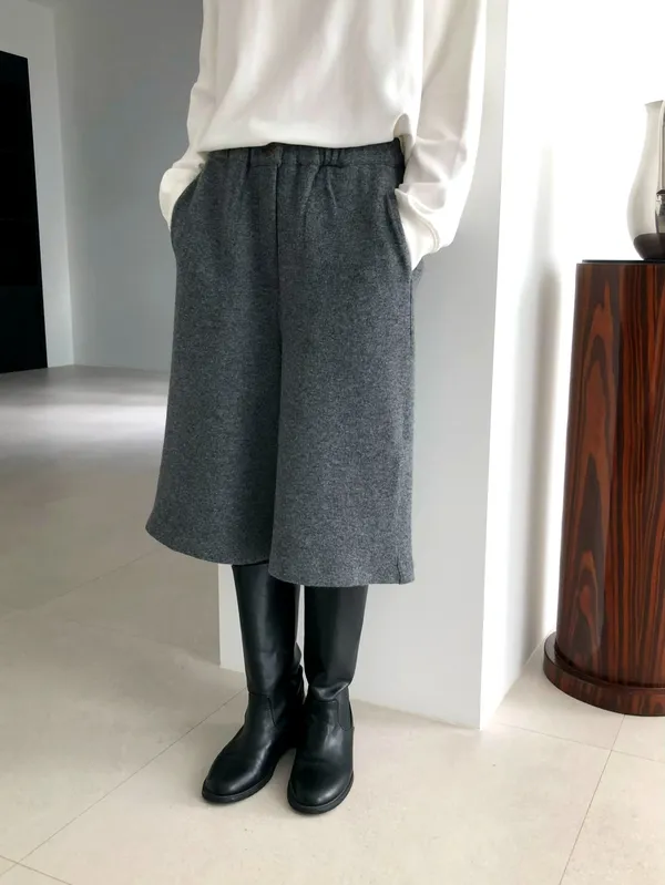 Trendy Gray Loose Pants for Women - Comfortable Casual Style