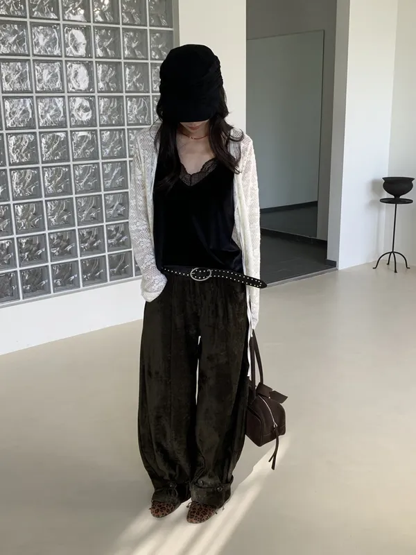 Elegant Camisole, Easily Paired with Loose Pants