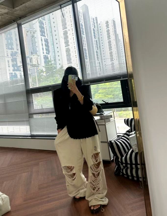 패셔너블 캐주얼 여성 탑, 심플하고 다재다능한 스타일