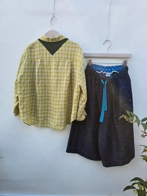 Fresh Checkered Shirt - Fashionable Casual Style