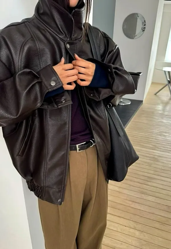 Stylish Casual Women's Jacket, Warm and Comfortable for Fall and Winter