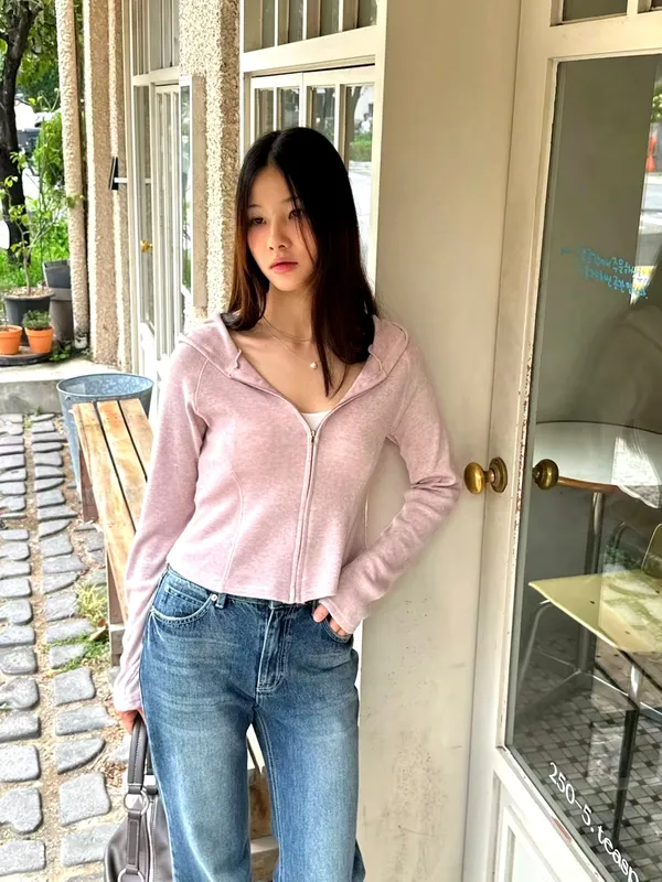 Stylish Casual Women's Top with Zipper Design, Comfortable and Versatile