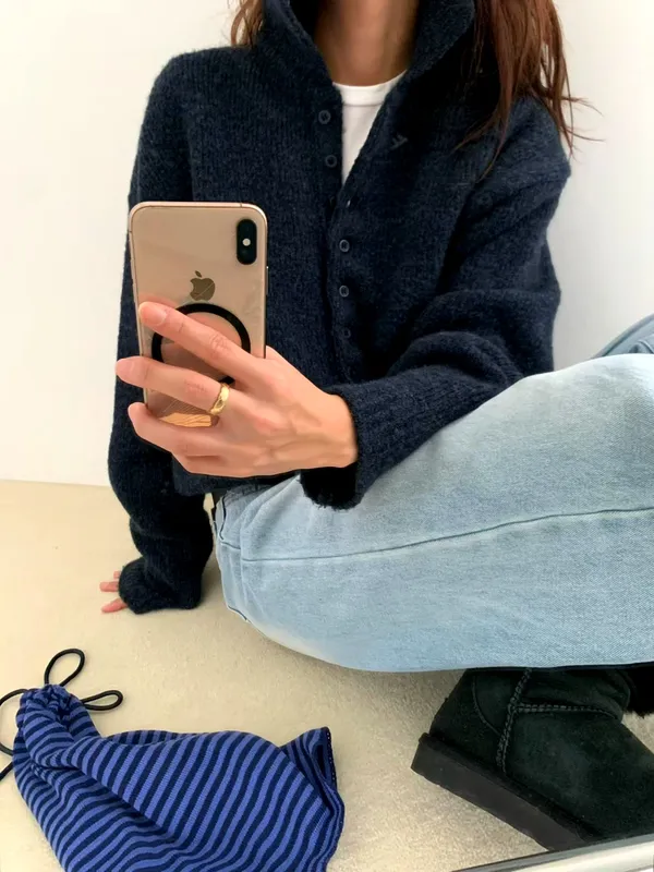 時尚簡約女裝毛衣，舒適百搭
