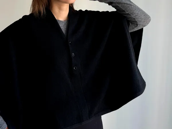Stylish and Minimalist Black Women's Top, Comfortable and Versatile