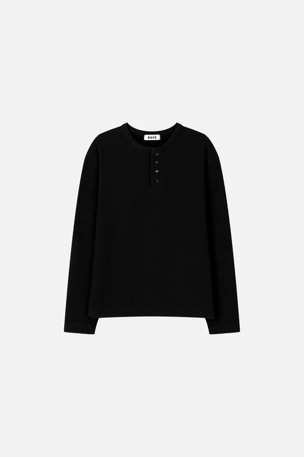 Stylish and Comfortable Men's Long Sleeve Top, Perfect for Any Occasion