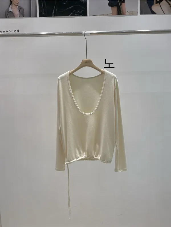 Minimalist Versatile Long Sleeve T-Shirt, Soft and Comfortable