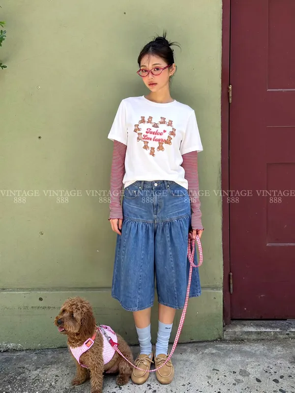 Stylish Casual Women's Skirt, Comfortable and Versatile for Spring and Summer