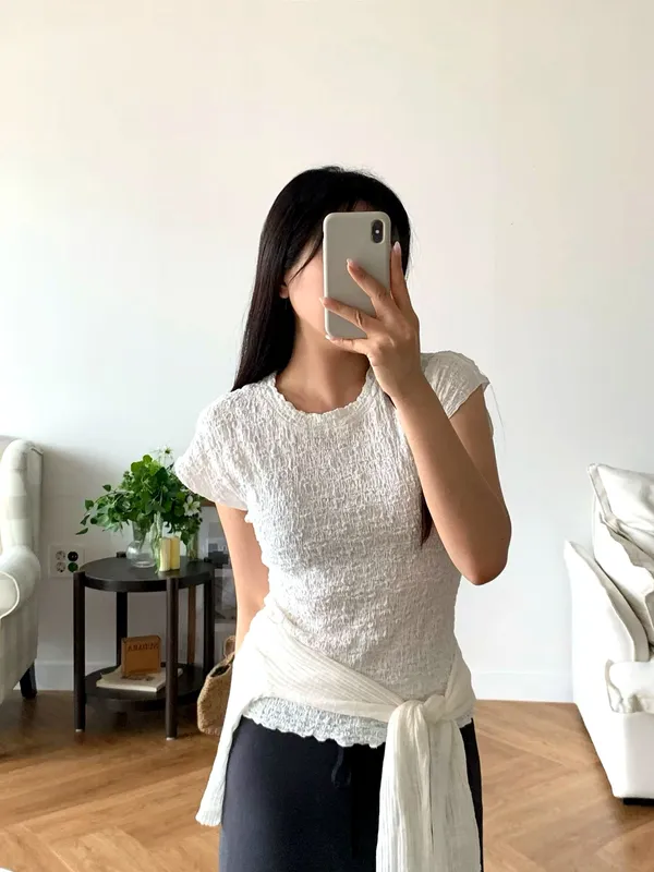 Fresh and Comfortable Women's Top, Perfect for Summer Outfits
