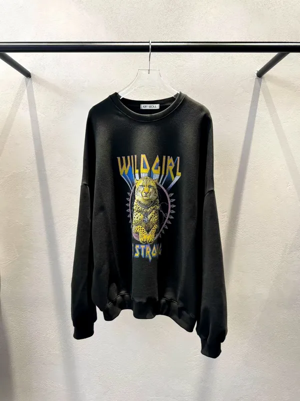 T-Shirt Longgar Cetakan Peribadi - Tampilkan Daya Tarik Liar Anda