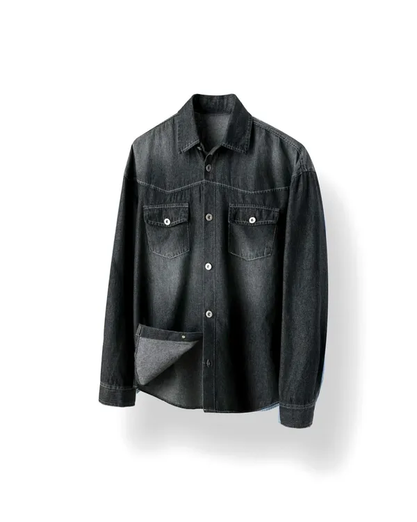 Stylish Men's Denim Jacket, Classic Versatile Style