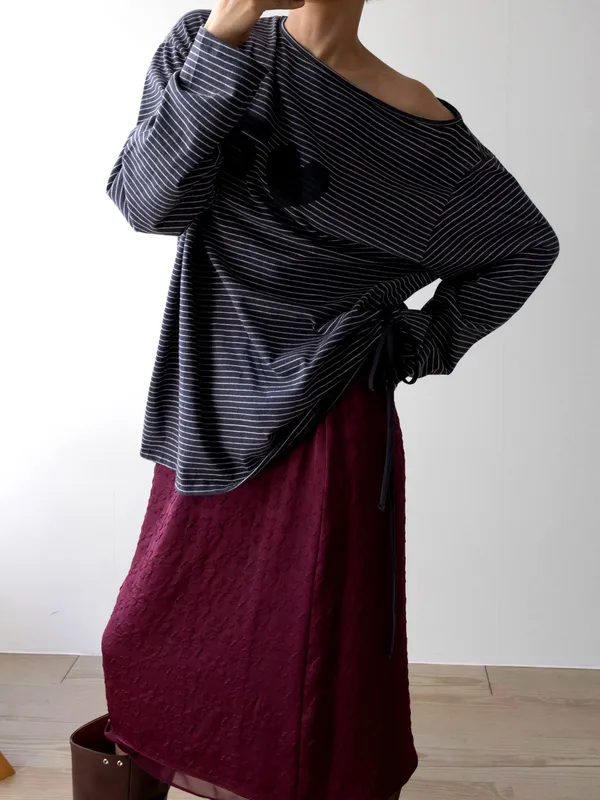 Stylish Striped Women's Top - Comfortable Casual Style