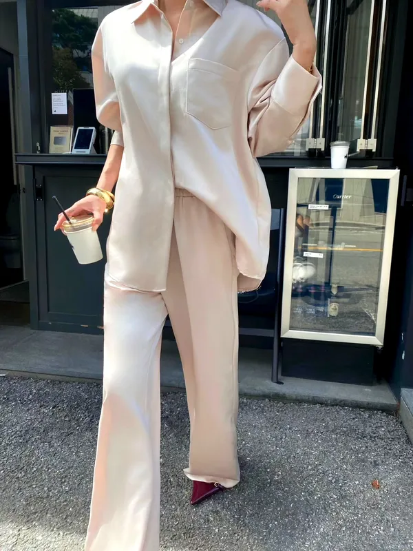 Elegant Casual Pants, Lightweight and Comfortable, Perfect Match