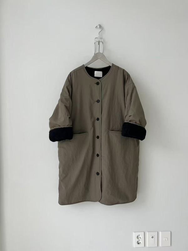 Stylish Loose Mid-Length Coat, Comfortable and Warm