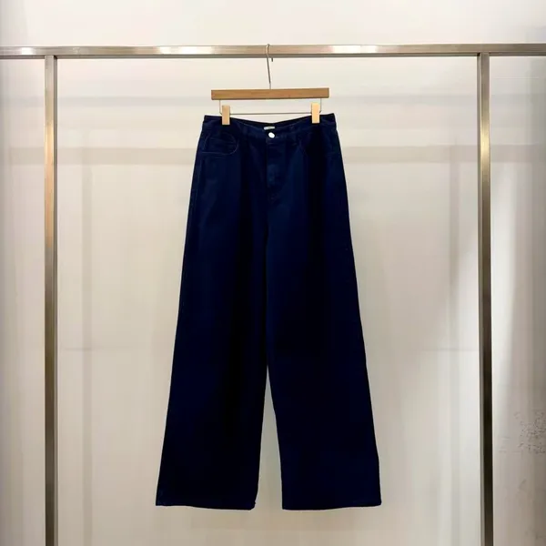 Fashionable Loose Women's Denim Pants, Classic Versatile Style