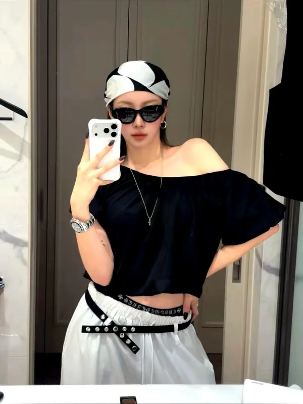 Stylish Black Off-Shoulder Top to Showcase Your Elegance