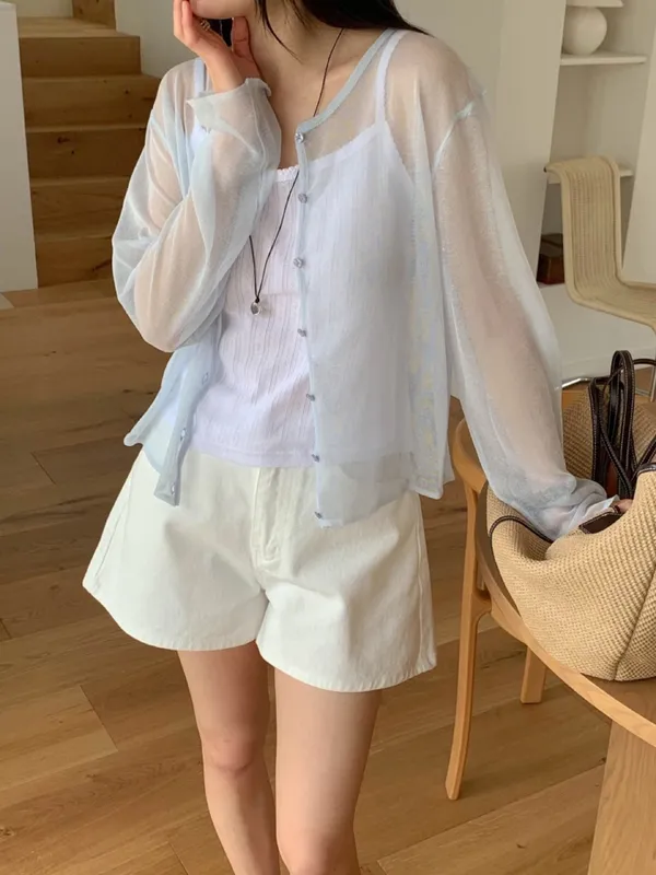 Lightweight and Breathable Summer Cardigan