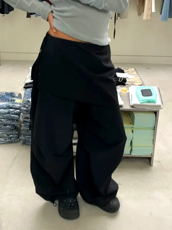 Fashionable Loose-Fit Pants, Comfortable and Versatile for Everyday Wear