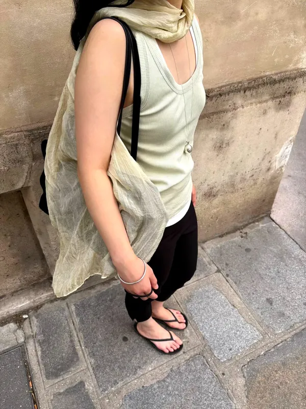 Fresh and Minimalist Tank Top, Comfortable and Breathable, Perfect for Summer