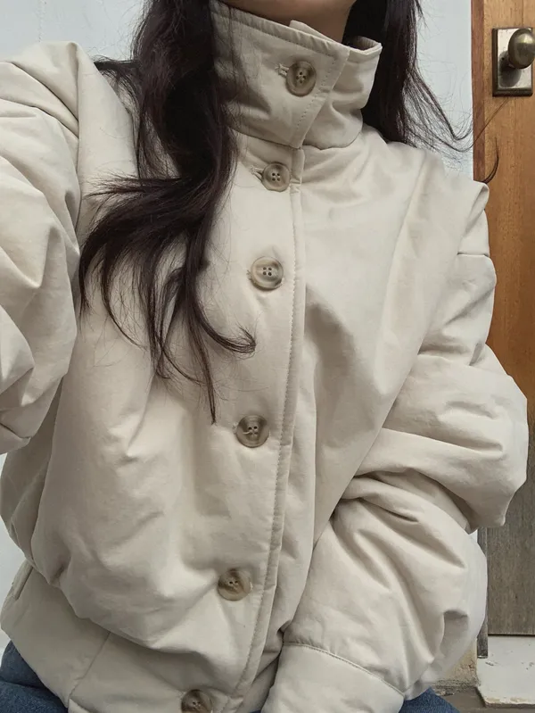 時尚棉質外套，舒適百搭