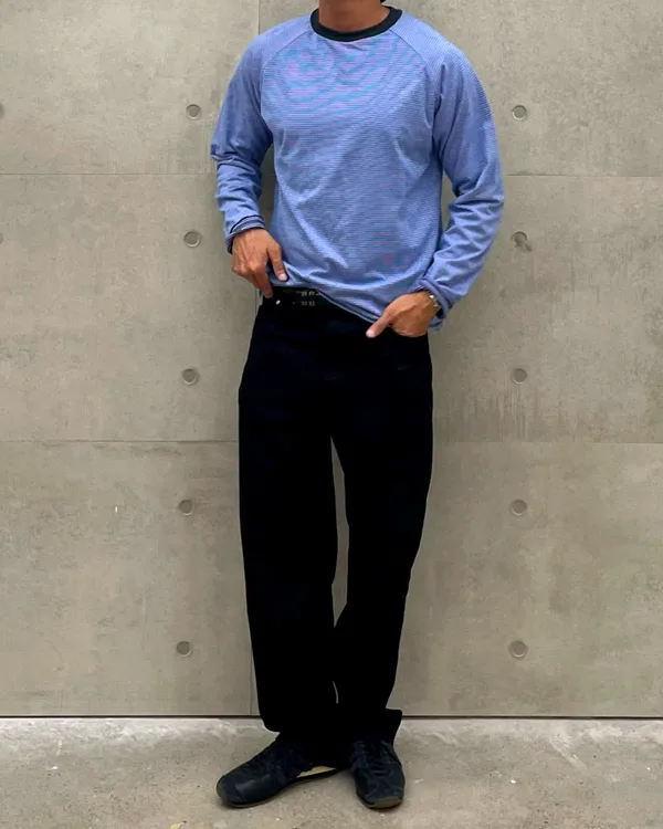 Stylish Men's Long Sleeve T-Shirt, Comfortable and Breathable, A Casual Essential