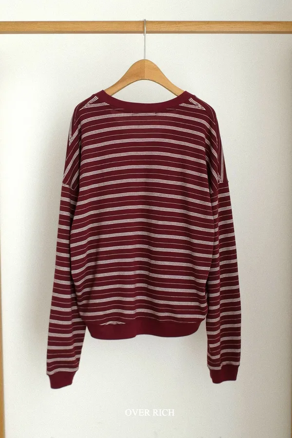 Striped Design Women's Top, Comfortable and Stylish