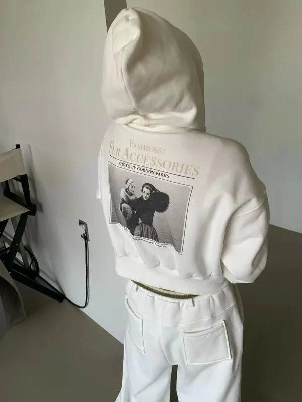 Fashionable Printed Hoodie, Comfortable and Versatile for Casual Occasions