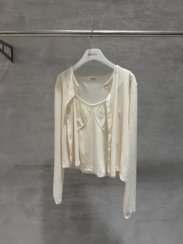 Lightweight Breathable Knitted Cardigan Jacket