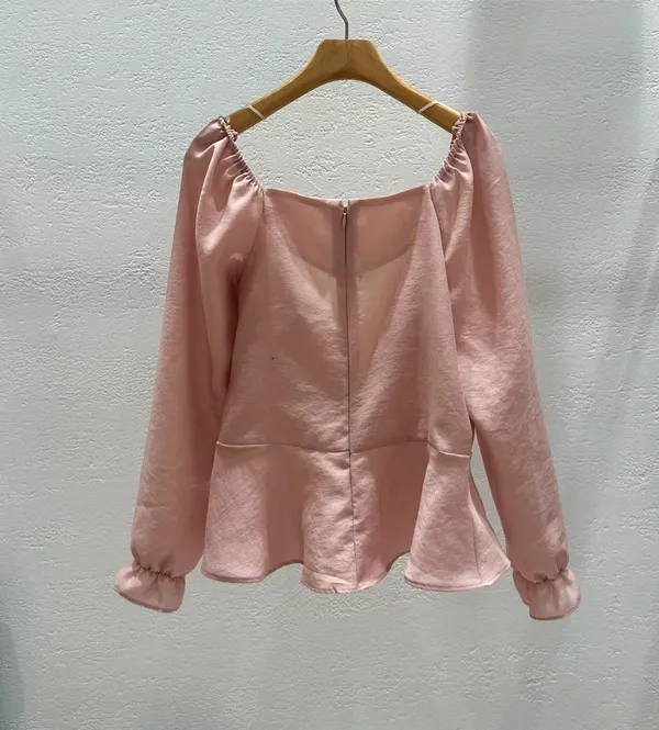 Elegant Pink Women's Top, Lightweight and Comfortable, Perfect Match