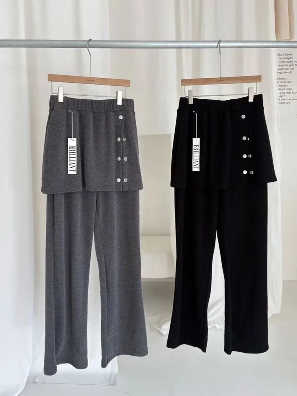 Fashionable High-Waisted Wide-Leg Pants, Comfortable and Versatile