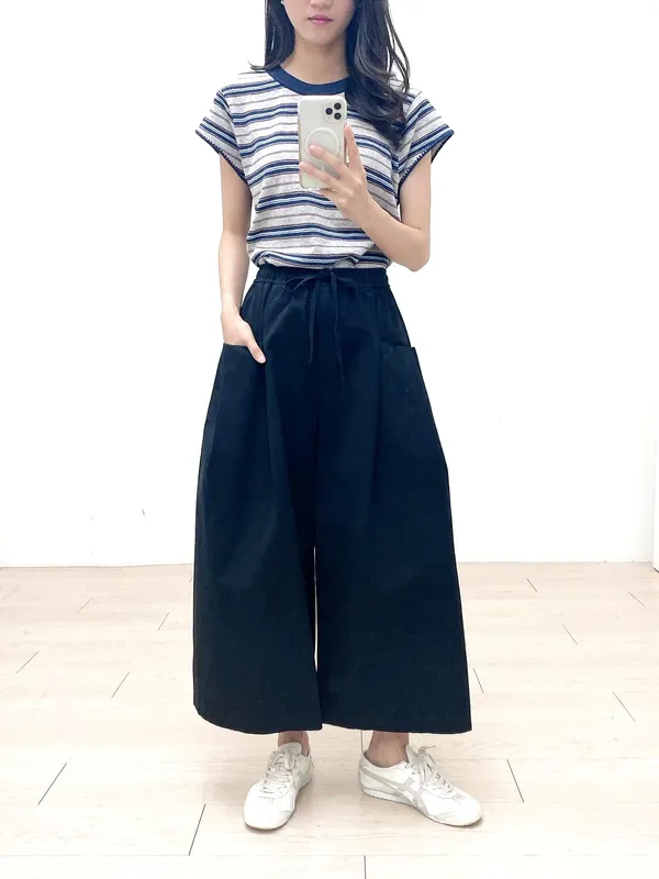 Casual Loose Black Pants - Comfortable and Stylish