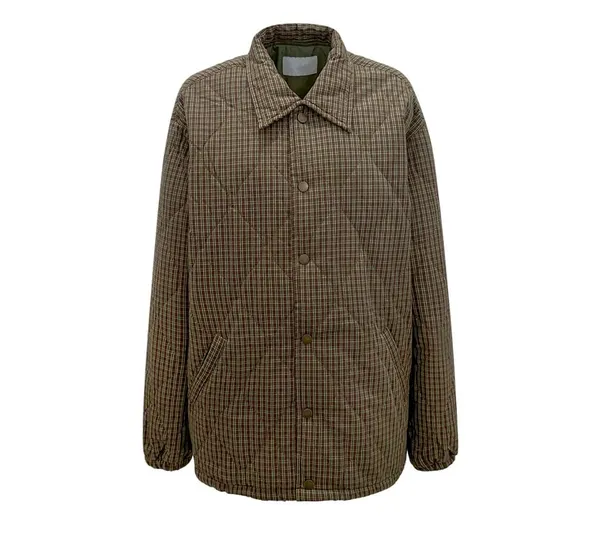 Stylish Plaid Men's Jacket - Warm and Comfortable