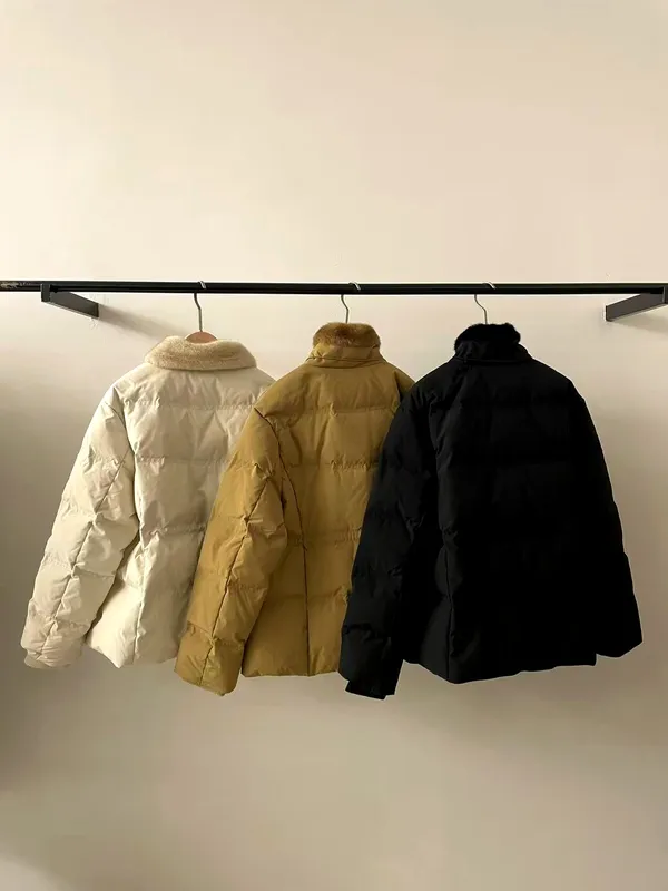 Stylish Warm Women's Down Jacket, Comfortable and Lightweight, Perfect Match