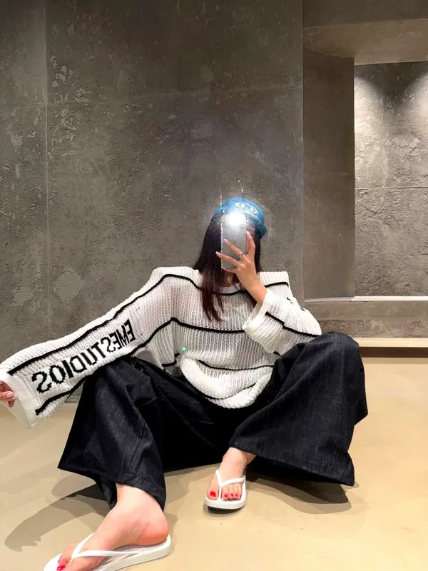 Trendy Loose Sweater, Comfortable and Versatile for Spring and Autumn