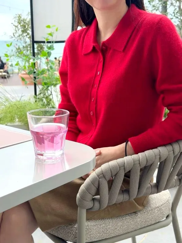 Kardigan Wanita Bergaya dan Elegan - Kain Knitting yang Lembut dan Selesa