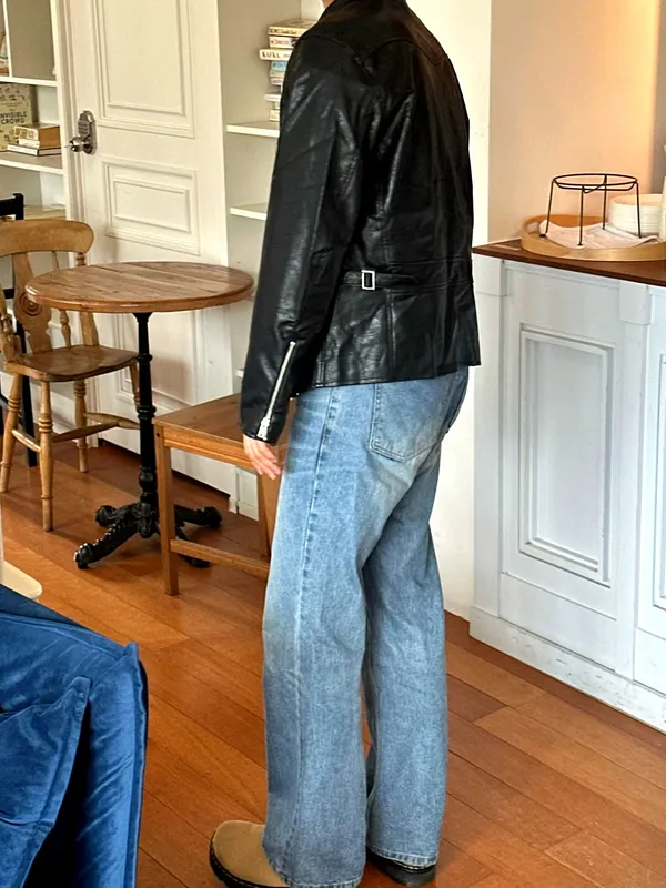 Stylish Men's Leather Jacket to Showcase Your Unique Charm