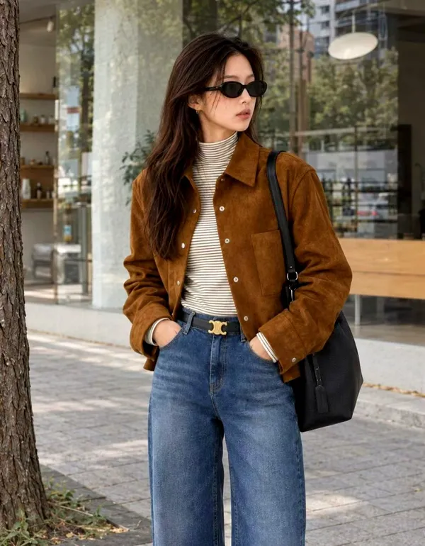 Stylish Women's Jacket - Elegant and Essential for Fall/Winter